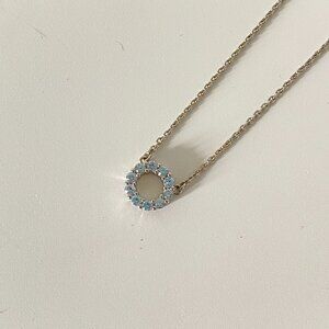Rhinestone Circle Necklace